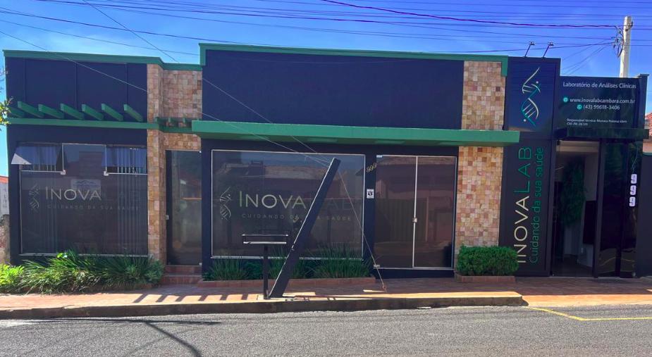 Fachada do Laboratório InovaLab em Cambará-PR